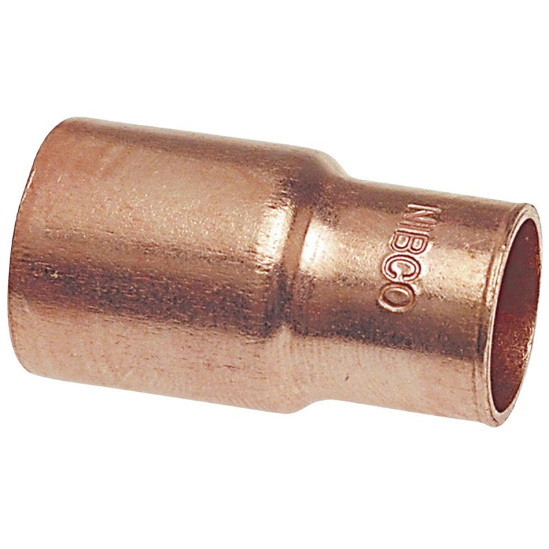 NIBCO INC. Nibco W00860C Reducing Coupling, 3/8 x 1/4 in, Sweat, Copper, 912 psi Pressure PLUMBING, HEATING & VENTILATION NIBCO INC.