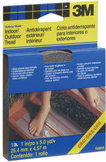 3M 3M 7646 Tread, 180 in L, 1 in W, Gray PAINT 3M