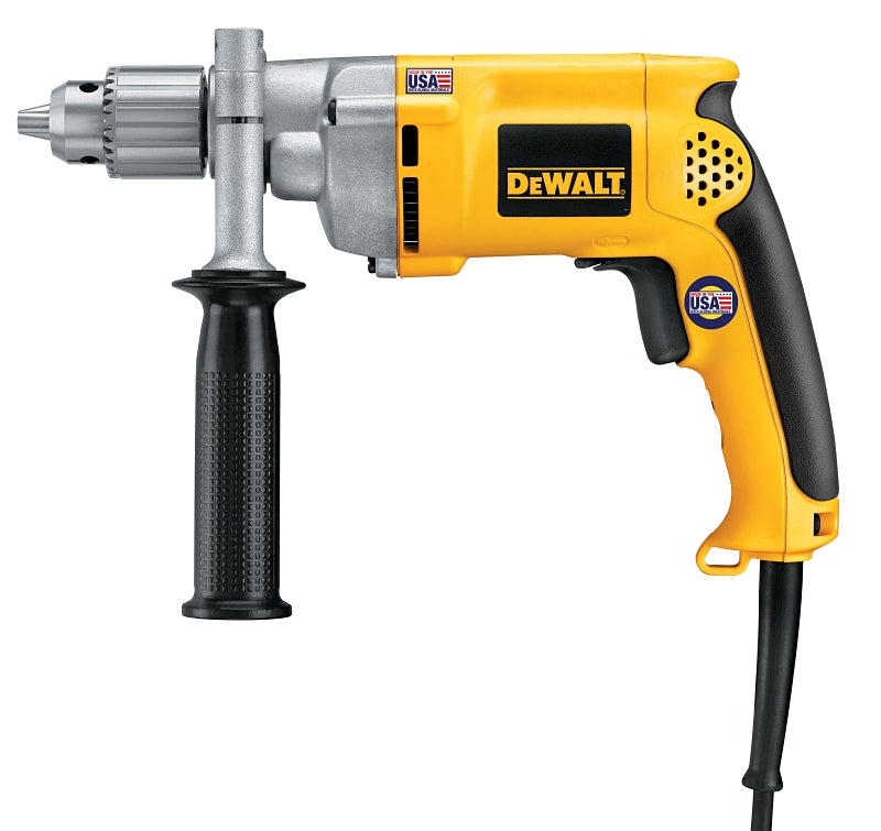 DEWALT DEWALT VSR DW235G Electric Drill, 7.8 A, 1/2 in Chuck, Keyed Chuck TOOLS DEWALT