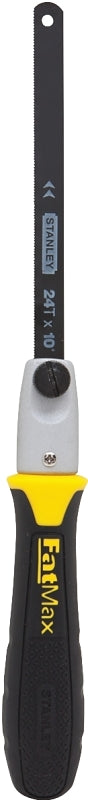 STANLEY TOOLS STANLEY 20-220 Handsaw, 5 in Reciprocal, 10 in Hack L Blade, 10 Reciprocal, 24 Hack TPI, Cushion-Grip Handle TOOLS STANLEY TOOLS