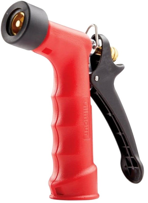 GILMOUR MFG Gilmour 805722-1001 Hose Nozzle, Brass/Stainless Steel/Zinc, Red LAWN & GARDEN GILMOUR MFG