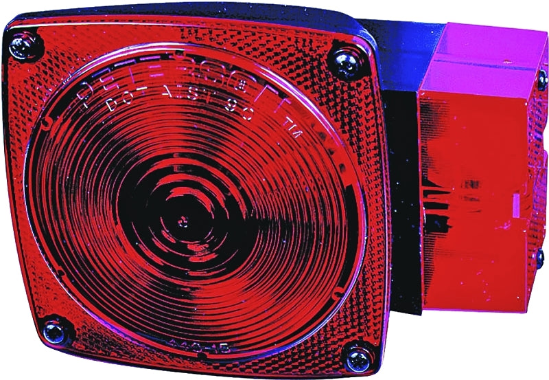 PETERSON MFG PM V452L Tail Light, Incandescent Lamp, Red Lamp