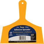 HOMAX Homax 81 Adhesive Spreader Knife, 3/32 in Notch, Notched Blade, Polystyrene Blade, Polystyrene Handle, Reinforced Handle TOOLS HOMAX