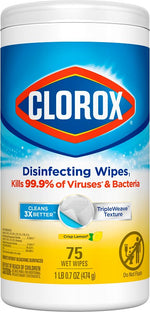 CLOROX Clorox 01628 Disinfecting Wipes Can, Liquid, Citrus, White CLEANING & JANITORIAL SUPPLIES CLOROX