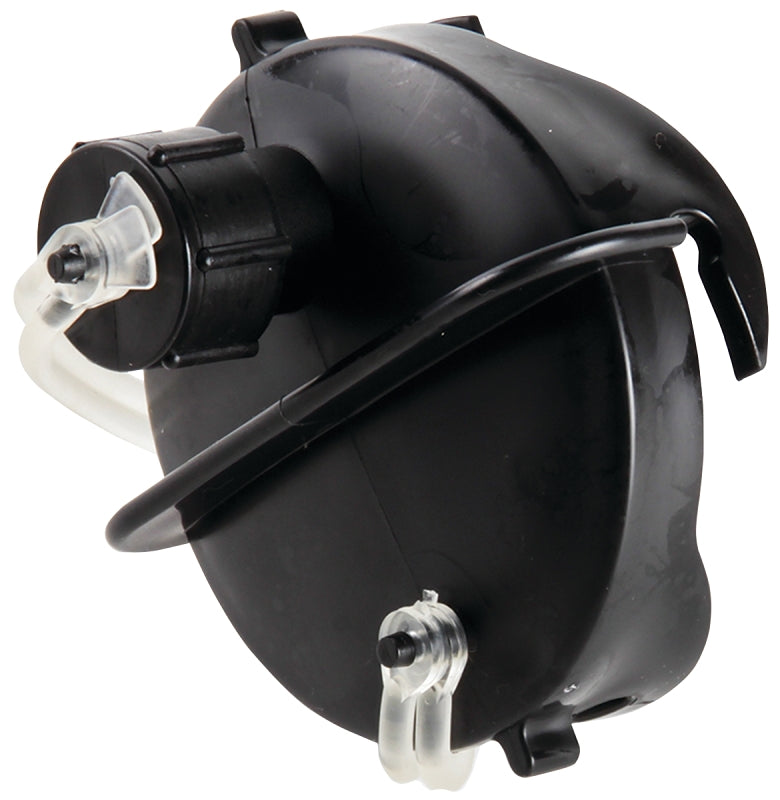CAMCO Camco USA 39463 Sewer Cap with Hose Connector, 3/4 in ID, Threaded, Black