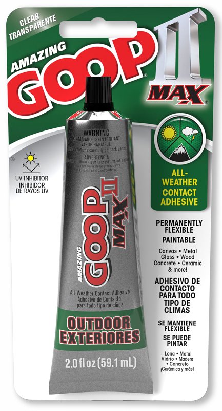 FAMOWOOD Amazing Goop II MAX 801400 Ultimate Repair Glue, Clear, 2 fl-oz, Tube PAINT FAMOWOOD
