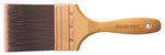 PURDY Purdy 400340 Wall Brush, Hardwood Handle, 4 in W, Nylon/Polyester Bristle, Beaver Tail Handle PAINT PURDY