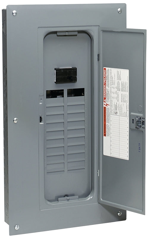 SQUARE D Square D HOM2040M100PC Load Center, 40 -Pole, 100 A, 20 -Space, Plug-On Neutral, NEMA 1 Enclosure