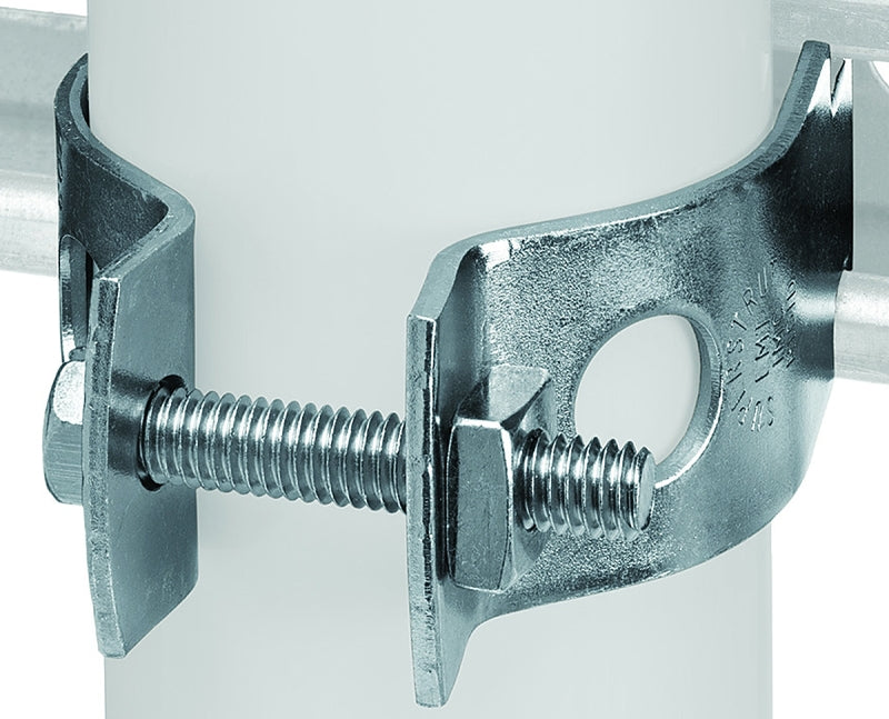 SUPERSTRUT SuperStrut Z702 21/2EG-10 Pipe Clamp, Electro-Galvanized, Steel ELECTRICAL SUPERSTRUT