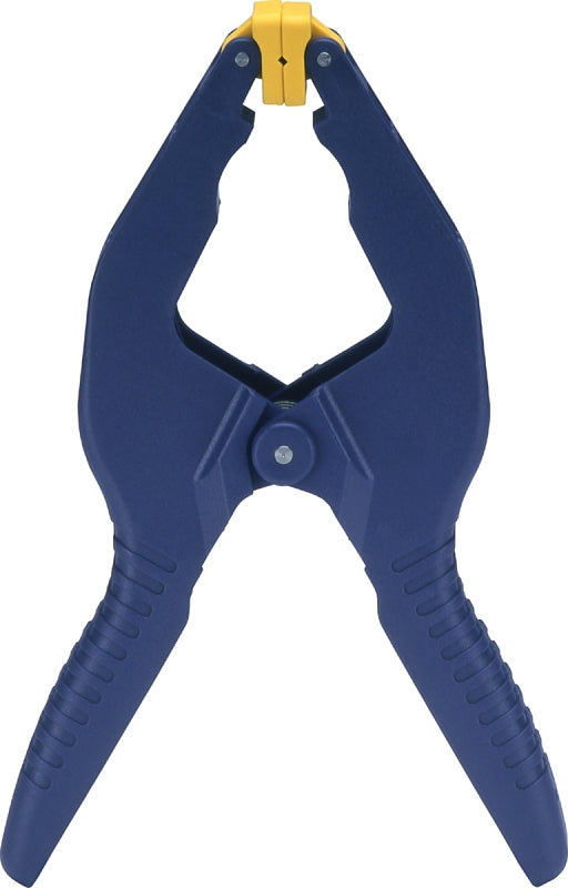 IRWIN Irwin 58300 Spring Clamp, 3 in Clamping, Resin, Blue/Yellow