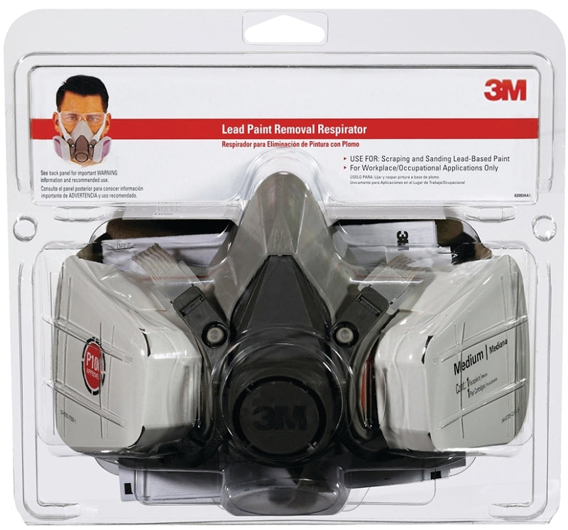 3M 3M 62093HA1-C Valved Paint Removal Respirator, 99.97 % Filter Efficiency, Dual Cartridge
