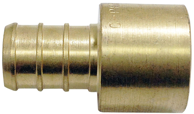 APOLLO Apollo APXFS1212 Pipe Adapter, 1/2 in, PEX x Female Solder, PEX-A, Brass, 200 psi Pressure PLUMBING, HEATING & VENTILATION APOLLO