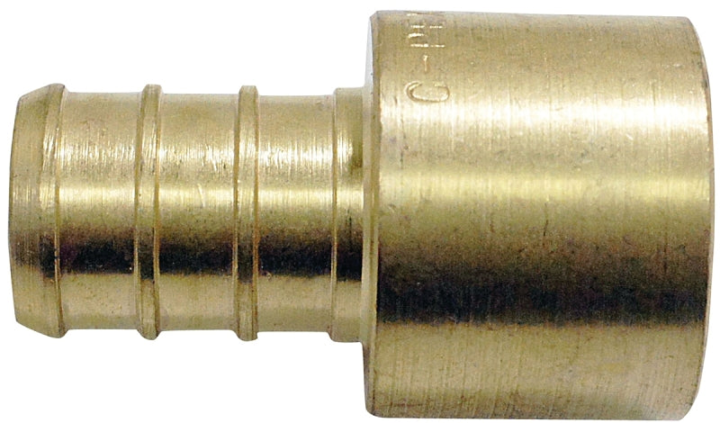 APOLLO Apollo APXFS3434 Pipe Adapter, 3/4 in, PEX x Female Solder, PEX-A, Brass, 200 psi Pressure PLUMBING, HEATING & VENTILATION APOLLO