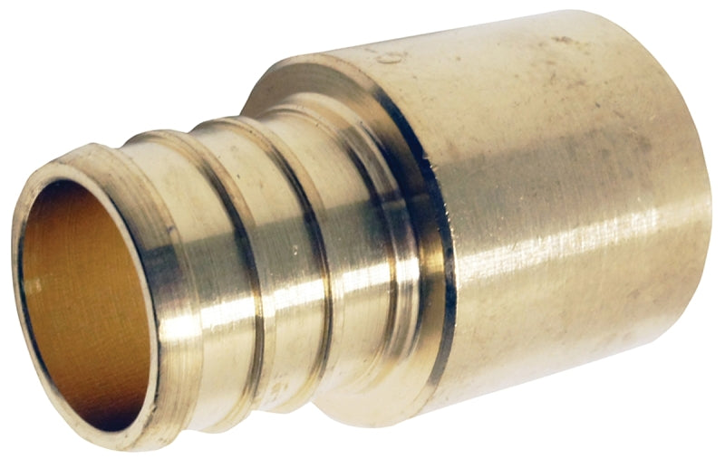 APOLLO Apollo APXMS3434 Pipe Adapter, 3/4 in, PEX x Male Solder, PEX-B, Brass, 200 psi Pressure PLUMBING, HEATING & VENTILATION APOLLO