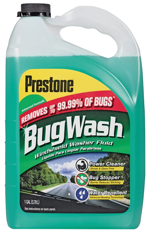 PRESTONE PRODUCTS CORP Prestone AS657 Windshield Washer Fluid, Green, 1 gal, Bottle AUTOMOTIVE PRESTONE PRODUCTS CORP