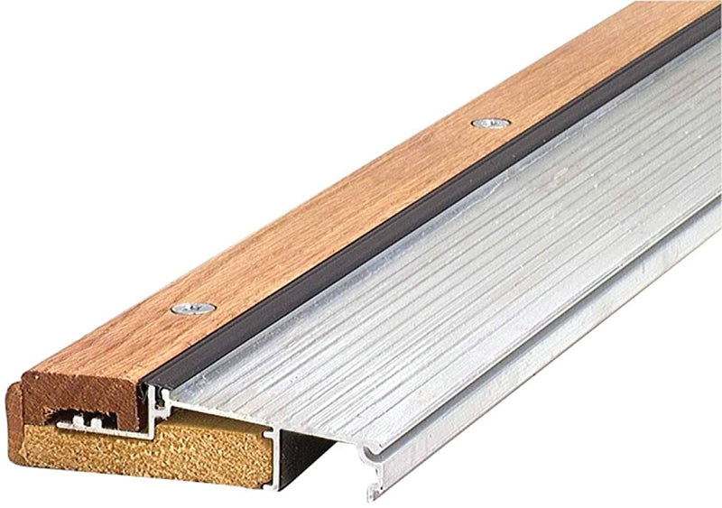 M-D M-D TH393 Series 76281 Sill, 73 in L, 4-9/16 in W, Aluminum, Silver