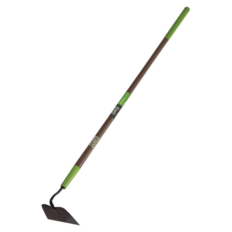 AMES Ames 2825400 Forged Garden Hoe, 6-1/4 in W Blade, 5-1/2 in L Blade, Steel Blade, Fiberglass Handle, 57-3/8 in OAL