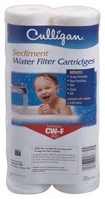 CULLIGAN SALES Culligan CW-F Water Filter Cartridge, 10 um Filter, Polypropylene Wound Filter Media