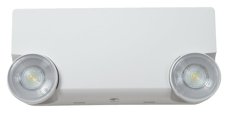 SURE-LITES Sure-Lites APEL Emergency Light, 9 in OAW, 4-1/2 in OAH, 120/277 VAC, Thermoplastic Fixture, White ELECTRICAL SURE-LITES