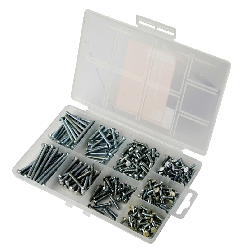 GB Gardner Bender SK-832WP Electrician's Screw Kit, #8-32 Thread, Round Head, Slotted Drive, 6.56 lb AUTOMOTIVE GB