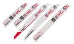 MILWAUKEE Milwaukee 49-22-1105 Reciprocating Saw Blade Set, 5-Piece, Bi-Metal, White TOOLS MILWAUKEE