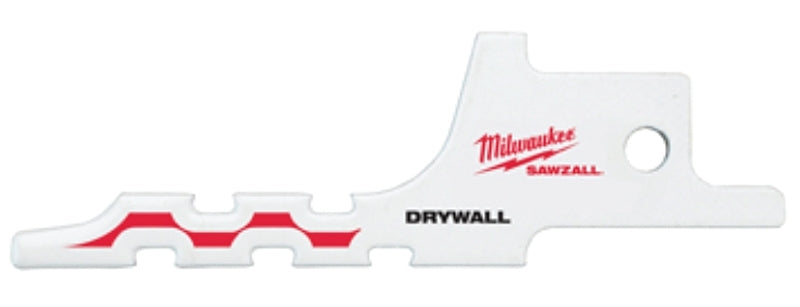 MILWAUKEE Milwaukee 48-00-1640 Reciprocating Saw Blade, 1/4 in W, 2-1/2 in L, 3 TPI, Bi-Metal Cutting Edge TOOLS MILWAUKEE