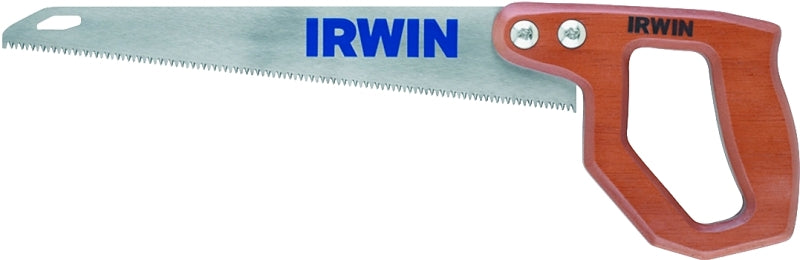 IRWIN Irwin 2014200 Utility Saw, 11-1/2 in L Blade, 10 TPI, Steel Blade, Hardwood Handle TOOLS IRWIN