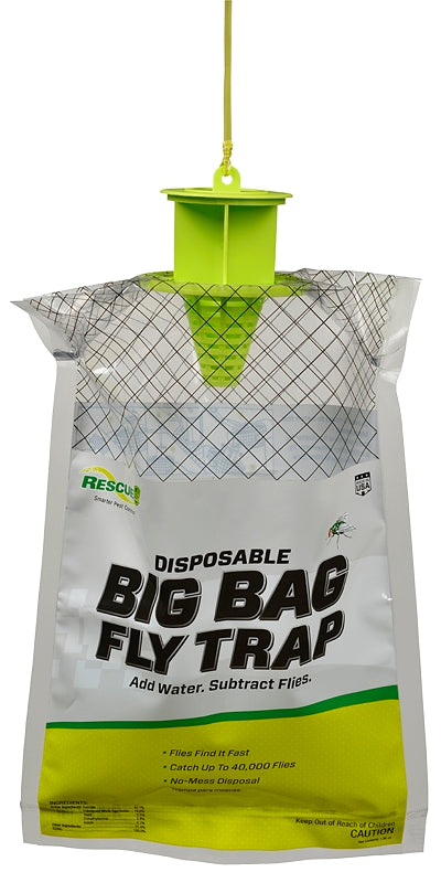 RESCUE Rescue Big Bag BFTD-DB12 Fly Trap, Solid, Musty
