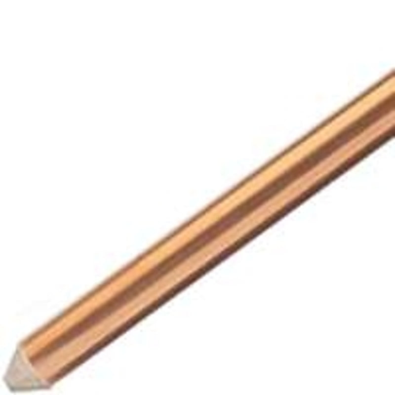 ERICO nVent ERICO 615840UPC Grounding Rod, 5/8 in Dia Nominal, 4 ft L, Steel
