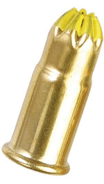 RAMSET Ramset 42CW Single Shot Powder Load, Power Level: 4, Yellow Code, 0.22 in Dia, 2-1/8 in L