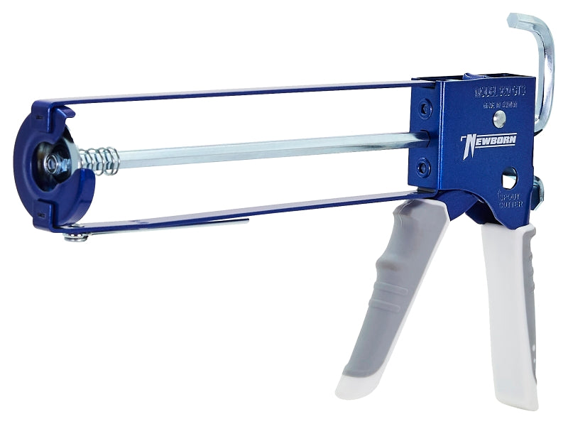 NEWBORN BROTHERS Newborn 920-GTS Caulk Gun, 0.1 gal Cartridge, 10:1 Thrust, Steel PAINT NEWBORN BROTHERS
