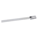GB Gardner Bender 45-306SS Cable Tie, 304 Stainless Steel, Silver, 6.1 in L, 10/PK