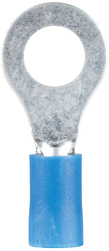 GB Gardner Bender 21-1055 Ring Terminal, 600 V, 16 to 14 AWG Wire, 5/16 to 3/8 in Stud, Vinyl Insulation, Blue ELECTRICAL GB