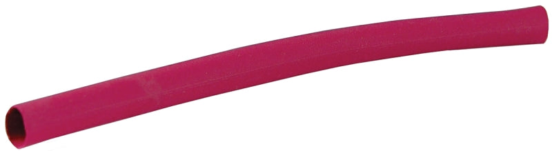 GB Gardner Bender HST-250R Heat Shrink Tubing, 1/4 in Expanded, 1/8 in Recovered Dia, 4 in L, Polyolefin, Red ELECTRICAL GB