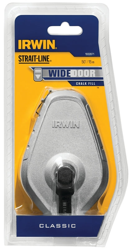 IRWIN Irwin 1932871 Chalk Reel, 50 ft L Line, 3.5:1 Gear Ratio