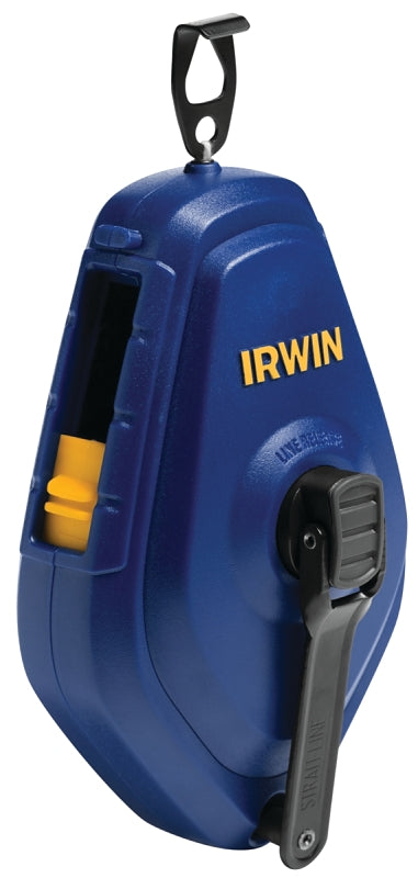 IRWIN Irwin 1932874 Chalk Reel, 8 oz Chalk Capacity, 100 ft L Line, 3:1 Gear Ratio