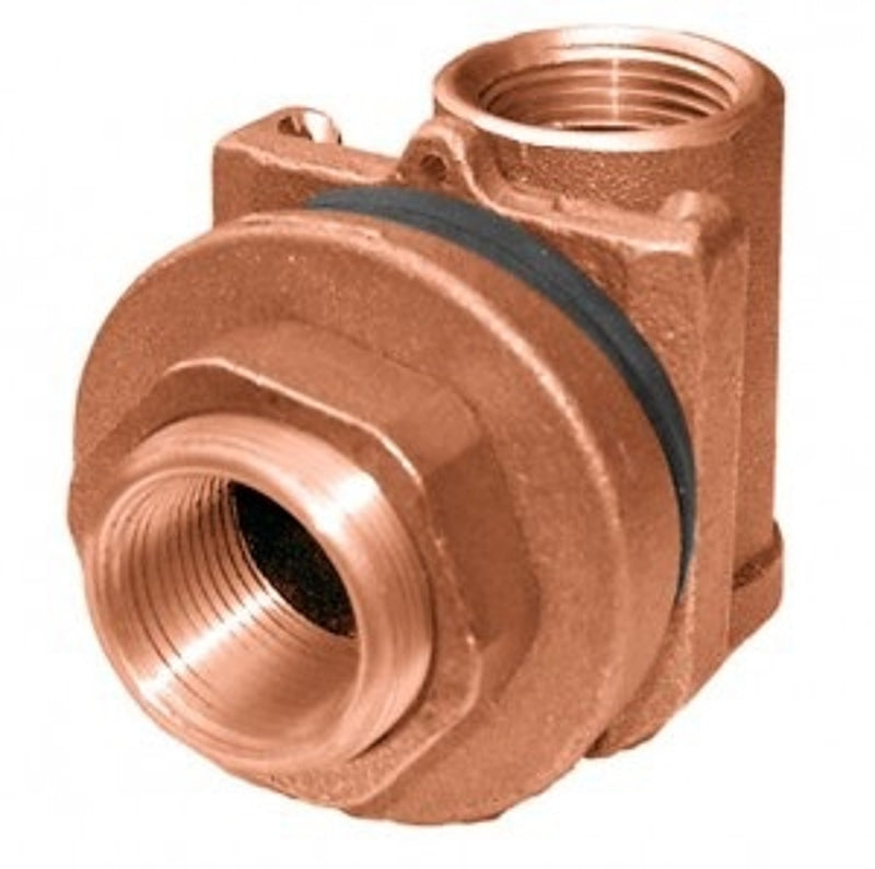 SIMMONS Simmons 1840SB Pitless Adapter, 1 in, Silicone Bronze PLUMBING, HEATING & VENTILATION SIMMONS
