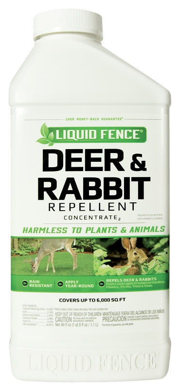 LIQUID FENCE Liquid Fence HG-71136 Animal Repellent, Repels: Deer, Rabbit, Brown