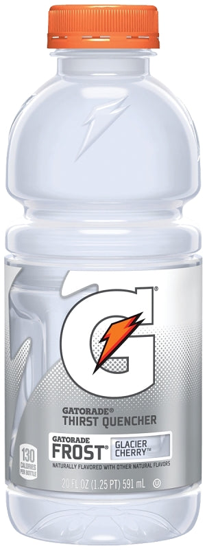 GATORADE Gatorade 10247 Sports Drink, Liquid, Glacier Cherry Flavor, 20 oz Bottle