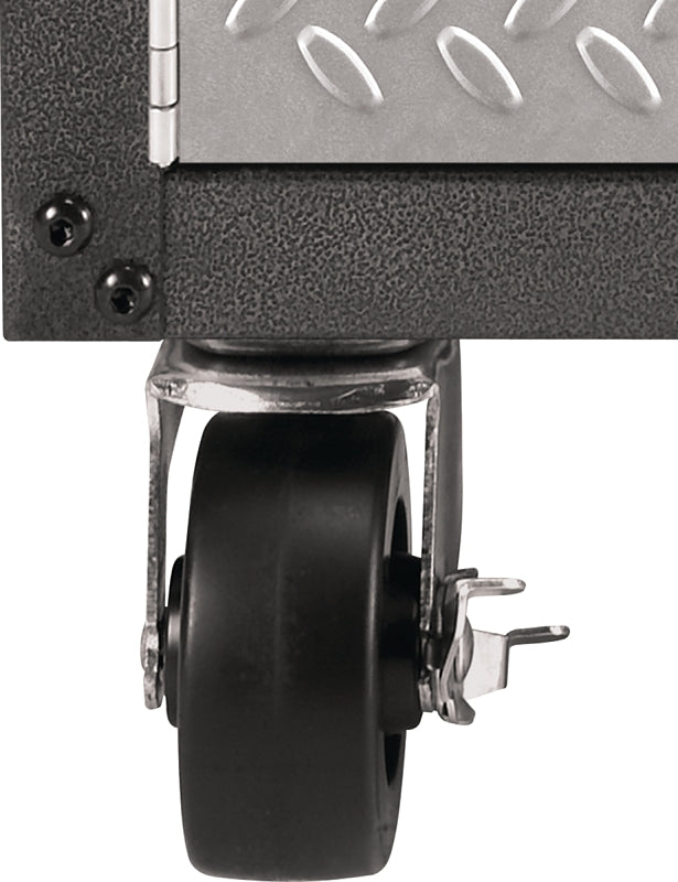 GLADIATOR Gladiator GACK04KDSX Gear Box Caster Kit, Gray, 300 lb, Stainless Steel Housing Material AUTOMOTIVE GLADIATOR