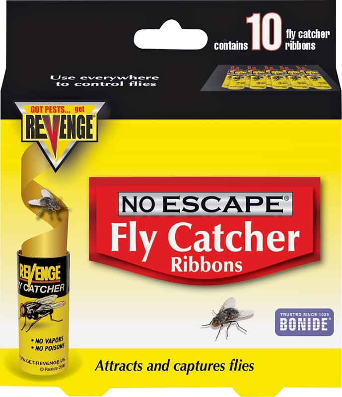 BONIDE Revenge 46125 Fly Catcher, Solid, 10 Pack