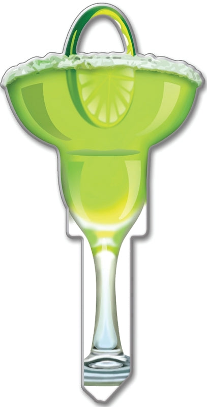 LUCKY LINE Lucky Line Key Shapes Series B109K Key Blank, Margarita, Brass, Enamel-Coated, For: Kwikset Locks HARDWARE & FARM SUPPLIES LUCKY LINE