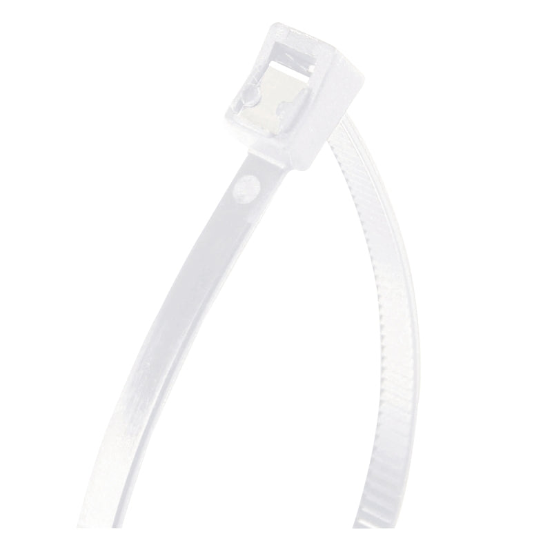 GB Gardner Bender 45-314SC Cable Tie, 4 in Max Bundle Dia, Double-Lock Locking, 6/6 Nylon, Natural, 14 in L, 20/PK ELECTRICAL GB