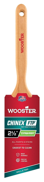WOOSTER BRUSH Wooster 4410-2-1/2 Paint Brush, 2-1/2 in W, 2-15/16 in L Bristle, Synthetic Bristle, Sash Handle PAINT WOOSTER BRUSH