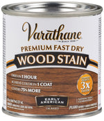 VARATHANE Varathane 262024 Wood Stain, Early American, Liquid, 0.5 pt, Can PAINT VARATHANE