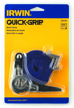 IRWIN Irwin 226100 Band Clamp, 350 lb Clamping, 14 in Max Opening Size, 1 in D Throat, Nylon Body, Blue/Silver Body TOOLS IRWIN