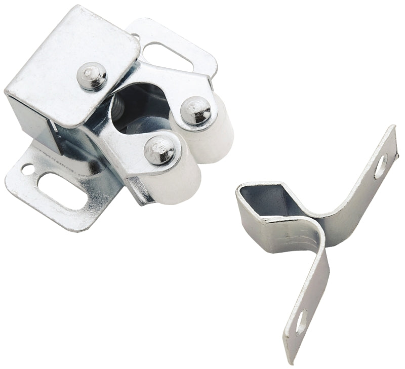 AMEROCK Amerock 1888373 Roller Catch, 1-1/4 in L x 1/2 in W x 1-1/16 in H Catches, Zinc, Polished Chrome