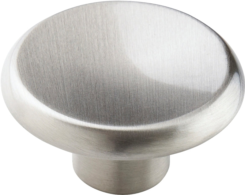 AMEROCK Amerock 1887678 Cabinet Knob, 3/4 in Projection, Zinc, Satin Nickel HARDWARE & FARM SUPPLIES AMEROCK