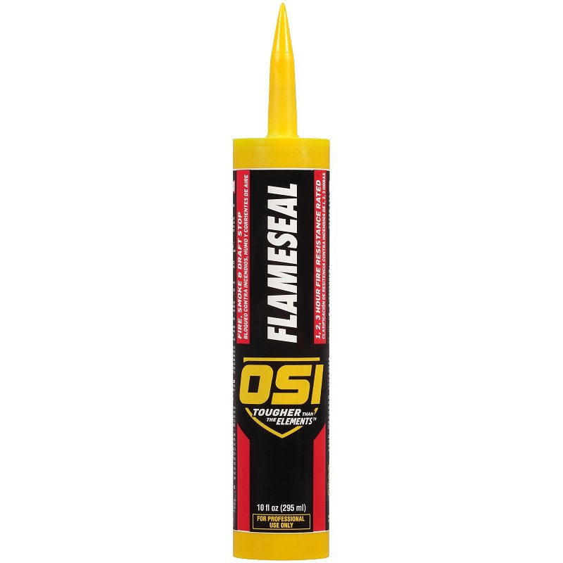 OSI OSI 1390035 Fire Smoke and Draft Stop Sealant, Brick Red, 45 to 90 deg F, 10 oz Cartridge PAINT OSI