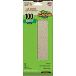 GATOR Gator 5042 Sanding Sheet, 3-2/3 in W, 9 in L, 100 Grit, Medium, Aluminum Oxide Abrasive, Paper Backing TOOLS GATOR